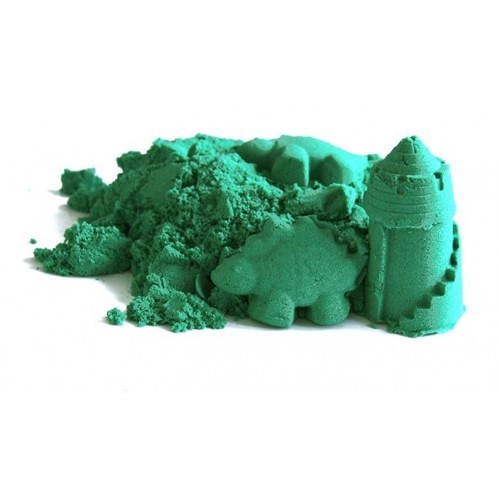 Adam Toys, Kinetický piesok - zelený - 2kg