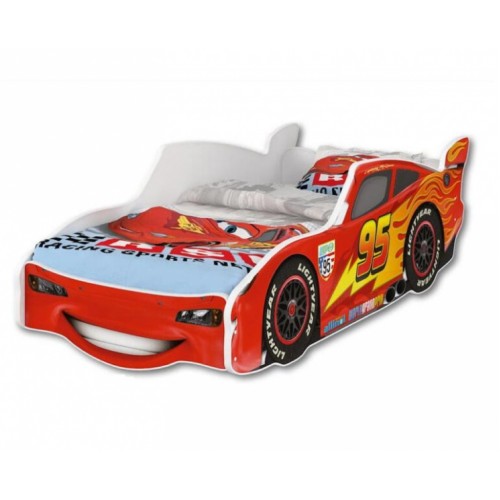 Nellys Detská posteľ Super Car -McQueen - 140x70