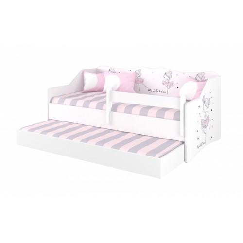 Babyboo Detská posteľ LULU 160 x 80 - Baletka - 160x80