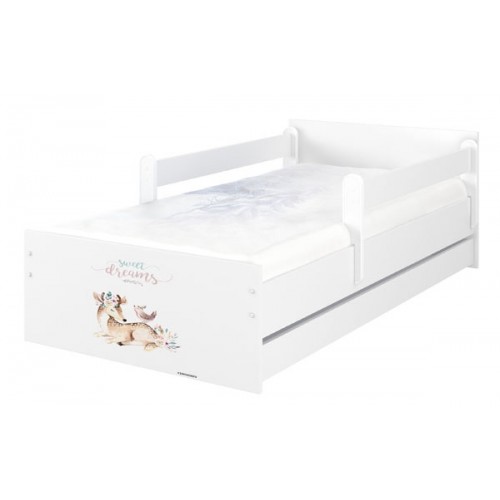 Babyboo Detská posteľ 180 x 90 cm - Sweet Dreams  MAX  XL + ŠUPLÍK - 180x90