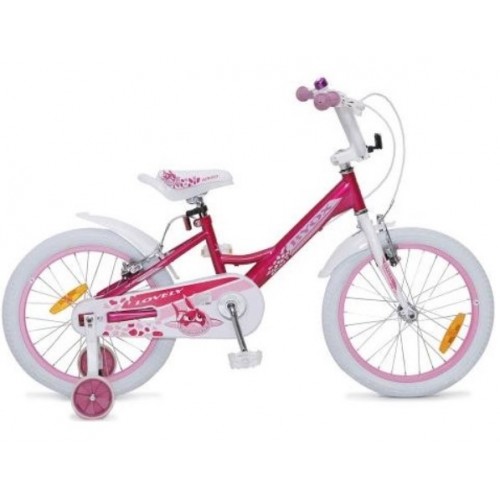 Byox Detský bicykel Lovely 18, ružová