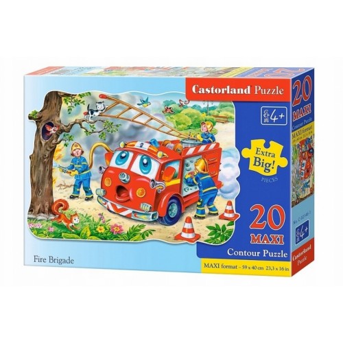 Castorland Puzzle, 20 Maxi dielikov - Hasiči