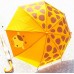 A-gross Detský holový dáždnik Žirafa - oranžový